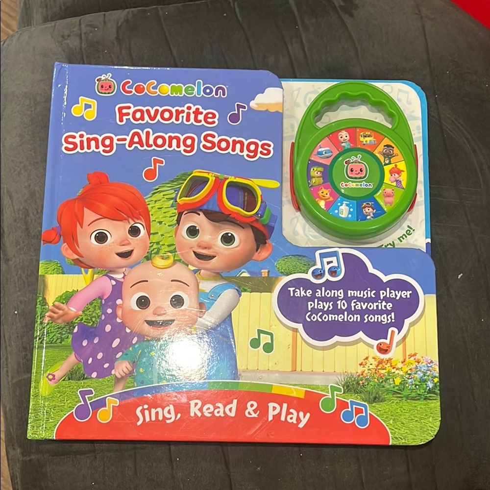 Cocomelon Sing-Along Songs Book with portable Music Player